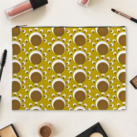 Minimalist Circles  Cosmetic Bag (XL) from ArtsNow.com Front