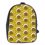 Minimalist Circles  School Bag (Large)