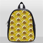 Minimalist Circles  School Bag (Small)