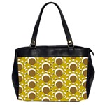 Minimalist Circles  Oversize Office Handbag (2 Sides)