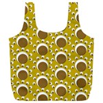 Minimalist Circles  Full Print Recycle Bag (XL)