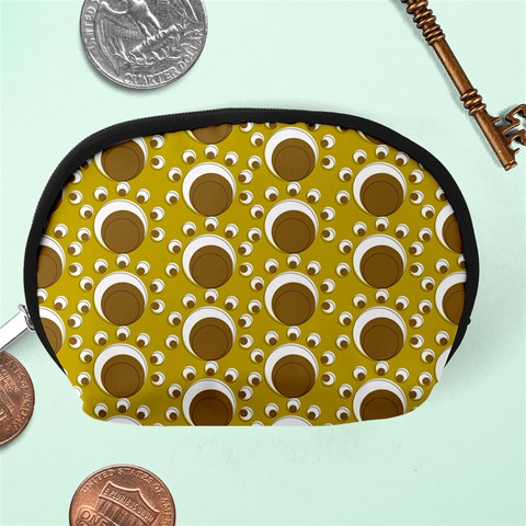 Minimalist Circles  Accessory Pouch (Medium) from ArtsNow.com Back