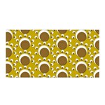 Minimalist Circles  Satin Wrap 35  x 70 