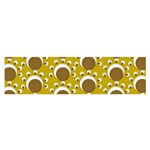 Minimalist Circles  Oblong Satin Scarf (16  x 60 )