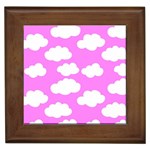 Purple Clouds   Framed Tile