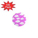 Purple Clouds   1  Mini Magnet (100 pack) 