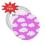 Purple Clouds   2.25  Button (10 pack)