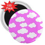 Purple Clouds   3  Magnet (100 pack)