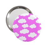 Purple Clouds   2.25  Handbag Mirror