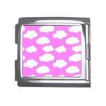 Purple Clouds   Mega Link Italian Charm (18mm)