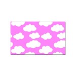 Purple Clouds   Sticker (Rectangular)