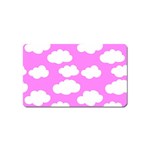 Purple Clouds   Magnet (Name Card)