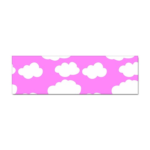 Purple Clouds   Sticker Bumper (10 pack) from ArtsNow.com Front