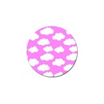 Purple Clouds   Golf Ball Marker