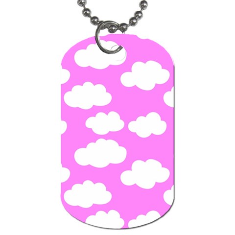 Purple Clouds   Dog Tag (Two Sides) from ArtsNow.com Front