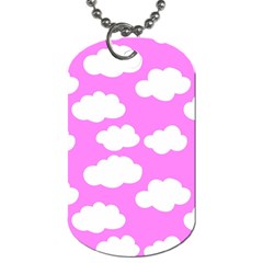 Purple Clouds   Dog Tag (Two Sides) from ArtsNow.com Front