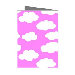 Purple Clouds   Mini Greeting Card from ArtsNow.com Right