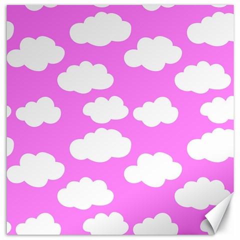 Purple Clouds   Canvas 20  x 20  from ArtsNow.com 19 x19.27  Canvas - 1