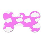 Purple Clouds   Dog Tag Bone (One Side)