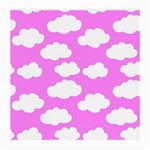 Purple Clouds   Medium Glasses Cloth (2 Sides)