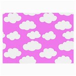 Purple Clouds   Large Glasses Cloth