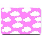 Purple Clouds   Large Doormat