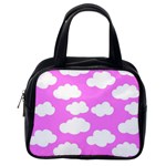 Purple Clouds   Classic Handbag (One Side)