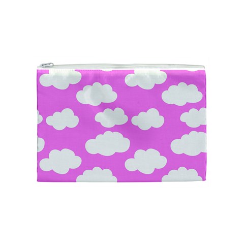 Purple Clouds   Cosmetic Bag (Medium) from ArtsNow.com Front