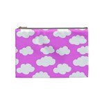 Purple Clouds   Cosmetic Bag (Medium)