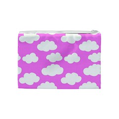 Purple Clouds   Cosmetic Bag (Medium) from ArtsNow.com Back