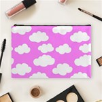 Purple Clouds   Cosmetic Bag (Large)