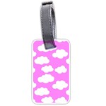 Purple Clouds   Luggage Tag (one side)