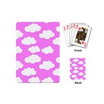 Purple Clouds   Playing Cards Single Design (Mini)