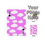 Purple Clouds   Playing Cards 54 Designs (Mini)