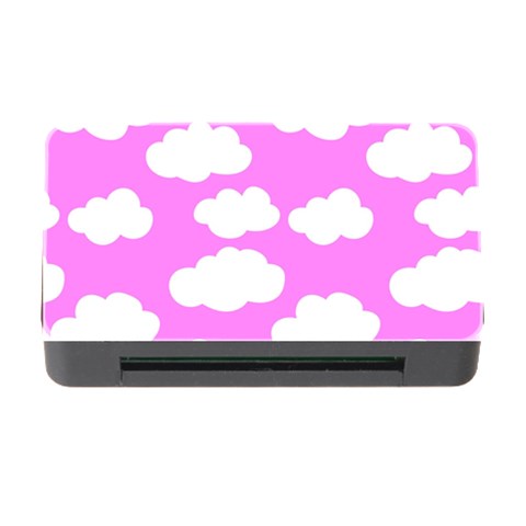 Purple Clouds   Memory Card Reader with CF from ArtsNow.com Front