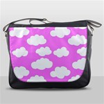 Purple Clouds   Messenger Bag