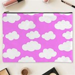 Purple Clouds   Cosmetic Bag (XXXL)