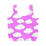 Purple Clouds   Full Print Recycle Bag (M)