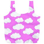 Purple Clouds   Full Print Recycle Bag (XL)