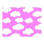 Purple Clouds   Double Sided Flano Blanket (Mini)