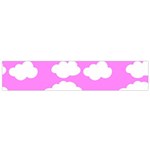 Purple Clouds   Small Flano Scarf