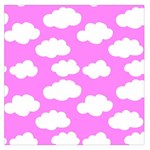 Purple Clouds   Square Satin Scarf (36  x 36 )