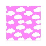 Purple Clouds   Square Satin Scarf (30  x 30 )