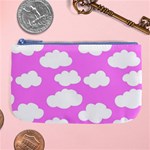 Purple Clouds   Large Coin Purse