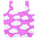 Purple Clouds   Full Print Recycle Bag (XXL)