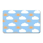 Sun And Clouds  Magnet (Rectangular)