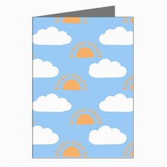 Sun And Clouds  Greeting Cards (Pkg of 8) from ArtsNow.com Left