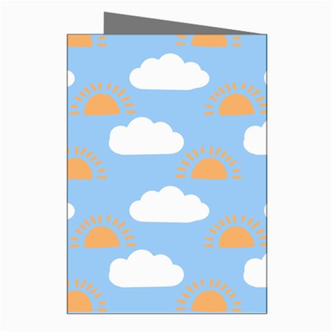 Sun And Clouds  Greeting Cards (Pkg of 8) from ArtsNow.com Right