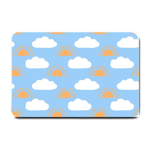 Sun And Clouds  Small Doormat from ArtsNow.com 24 x16  Door Mat