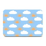 Sun And Clouds  Plate Mat